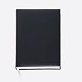 Buchkalender A5 1 Tag auf einer Seite schwarz Kalendarium 2012