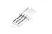05-44 NF High Speed Steel Ground Thread 3 Piece Tap Set, Includes: Taper, Plug, Bottom