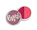 Sheer with a hint of color lip glosses - 2 red tones - in "BRATZ" logo round case.