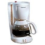 Cuisinart DCC-100 Coffee Bar Classic 10-Cup Coffeemaker, White