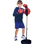 Boxing Set Kids Gloves and Punching Bag on Stand