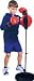 Boxing Set Kids Gloves and Punching Bag on Stand