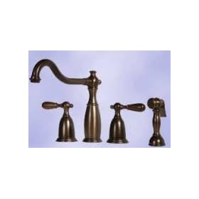 Cucina Vivaldi Vivaldi 8" Two-Handle Faucet with Prestige Metal HandSpray 2300-24-CS