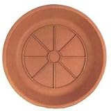 AMES TRUE TEMPER SA0824TC TERRA COTTA PLASTIC SAUCER 8 (PACK OF 24)
