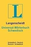Langenscheidt Universal-Wörterbuch Schwedisch