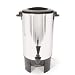 30-Cup stainless steel coffee urn, ul listed,3-prong grounded cord,safety spigot
