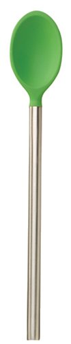Childrens Toyshop  Kitchen & Housewares : Tovolo Green Solid Silicone Spoon, 14 Inch