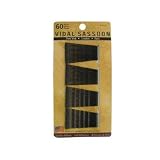 Vidal Sassoon Bobby Pins, Black, 60 Count