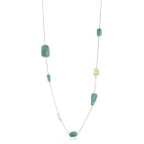 Leslie Danzis 34 Turquoise Chunky Stone and Ch