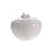 CORAL SUGAR DISH - CORAL PORCELAIN SUGAR DISH