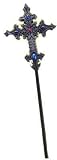 Medieval Costume Cross Staff-Scepter - Fun Medieval Costume Weapon