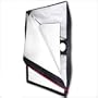 Pro Photo Connect 36" X 48" Large Softbox soft box with Universal Ring/baffle & Screen for Flash & Continuous Output Lights up to 1000 Watts.