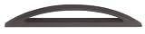 Atlas Homewares 5-1/4-Inch Euro-Tech Collection Moon Pull, Oil Rubbed Bronze #A809-O