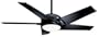 Casablanca Ceiling Fans Stealth Model 3212T in Glossy Black. Indoor fan.