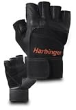 Harbinger Pro WristWrap Gloves, X-Large
