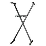 Keyboard stand, height adjustable 700-900mm, 350mm wide