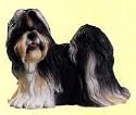 Dog Figurine - Shih Tzu