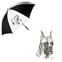Boxer Umbrella by Porcelain by Rosalinde (60' Arc)