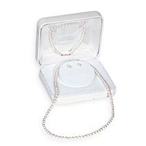 Childrens Toyshop  Jewelry : 14k White Cultured Freshwater Pearl Set
