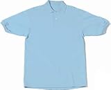 School Uniform Basic Light Blue Polo