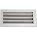 Shoemaker 905 30" X 42" Horizontal Fixed Grille Aluminum Airfoil Blade