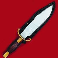 Jim Bowie Alamo Knife with Sheath Jim Bowie Alamo Knife with Sheath