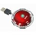 Saitek Mini Color UFO Hub-Metallic Red