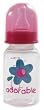 4-ounce BPA Free Medium Flow Printed Spanish Baby Bottle, Pink 4-ounce BPA Free Medium Flow Printed Spanish Baby Bottle, Pink