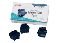 Xerox 108R00605 Cyan Solid Ink (3 Sticks, Phaser 8400-Series Printers)