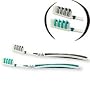 Aquafresh Direct Toothbrush Twin Pack, Varied Colors, 2-Count Package (Pack of 9)