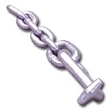 T Hook, 5/16 Chain