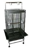 Brand New Parrot Bird Wrought Iron Cage Play-Top 24x22x63-WI24AS