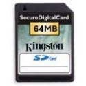Kingston 64 MB Secure Digital Memory Card (SD/64)