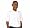 Unisex White Short Sleeve Knit Polo Shirt by French Toast (Size 6)