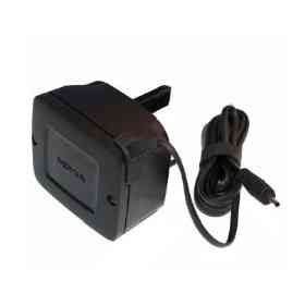 Genuine Nokia Small Head UK 3 Pin Mains Charger For 1200, 1208, 1209, 1650, 2600 Classic, 2630