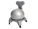 Kids Balance Ball Chair, Grey + Free Pump