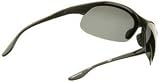 PolarEyes Polarized Sunglasses Islay, Large, Black Frame, Gray Lens