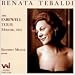 Music : Renata Tebaldi Farewell Tour Moscow 1975