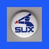Chicago Cubs Fans White Sox Sux 1 Inch Magnet