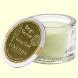 L'Occitane Verbena Scented Candle in Decorative Glass - Jar 3.5oz.