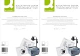 Q-Connect KF26068 OHP PPC Film Paper-Backed Long Edge (Pack of 100)