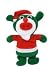 SingAMaJigs Plush Doll Christmas Figure GREEN with Santa Suit Jingle Bells