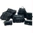 Diamond Plate&trade; 7Pc Leather Motorcycle Luggage