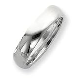 Sterling Silver 6mm Comfort Fit Band
