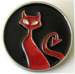 Oval Cat Belt Buckle