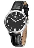 Joy Watches JW502 Redondos Black Dial Leather Alligator Women's Watch