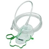 A Quality Oxygen Mask With Nose Clip and Tubing NHS Standard