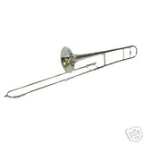 NEW Merano B Flat Silver Slide Trombone with Case+Metro Tuner+Music Stand