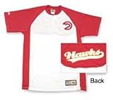 Atlanta Hawks Hardwood Classics Throwback Shooting Shirt by Majestic - Large