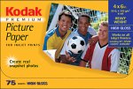 Kodak 8887713 Premium Picture Paper, High Gloss, 4x6.5 (75 Sheets)